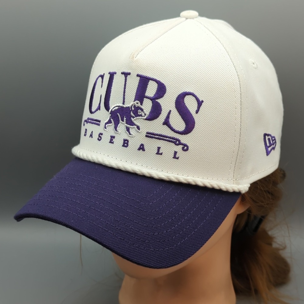Chicago Cubs Northwestern University Cap Baseball Hat New Era 9FORTY Snapback